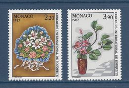 Monaco - YT N° 1551 Et 1552 ** - Neuf Sans Charnière - 1986 - Gebruikt