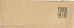 FRANCE BANDE 1c SAGE Neuve   LETTRE COVER - Bandes Pour Journaux