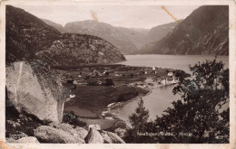 NORVEGE - Nesflaten - Suldal - Norge - Vue D'ensemble De La Ville - Vue Sur Le Lac - Carte Postale Ancienne - Noorwegen