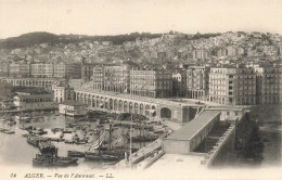 ALGERIE - Alger - Vue De L'Amirauté - L L - Vue D'ensemble De La Ville - Bateaux - Le Port - Carte Postale Ancienne - Alger