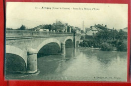 5281 - ATTIGNY - AVANT LA GUERRE - PONT DE LA RIVIERE D AISNE - Attigny