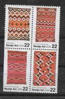 USA 1986 FOLK ART INDIAN NAVAJO LOCK MNH - Nuevos