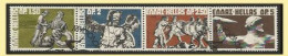 GREECE- GRECE  - HELLAS 1972: " Mythology A"  (complet Strips, Se-tenant 4 Stamps) Compl. Set Used - Used Stamps