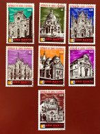 Equatorial Guinea  - Holy Year 1975, Churches (Complete Series) - 1972 - Equatorial Guinea