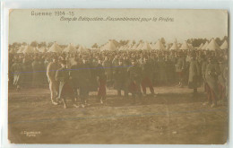30616 - COETQUIDAN - RASSEMBLEMENT POUR LA PRIERE / GUERRE 1914 / 15 - Guer Coetquidan