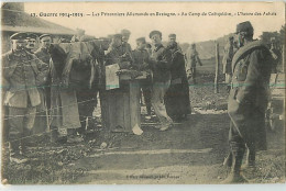 10631 - COETQUIDAN - GUERRE 1914-15 / LES PRISONNIERS ALLEMANDS EN BRETAGNE - Guer Coetquidan