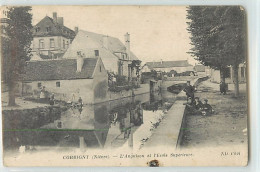 9793 - CORBIGNY - L ANGUISON ET L ECOLE SUPERIEURE - Corbigny