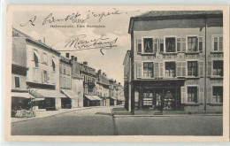 26183 - DIEUZE - HALLENSTRASSE ECKE MARKTPLATZ - Dieuze