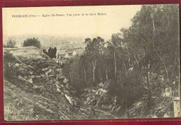 1722 - VERBERIE - EGLISE SAINT PIERRE - VUE PRISE DE LA CAVE MAHON - Verberie