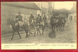 1413 - REBECOURT - UNE PATROUILLE DE SPAHIS MAROCAINS - Ribecourt Dreslincourt