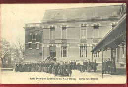 1385 - MOUY - ECOLE PRIMAIRE SUPERIEURE - SORTIE DES CLASSE - Mouy