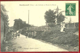 1353 - MONTJAVOULT - LE CALVAIRE ET ROUTE DU MARAIS - Montjavoult