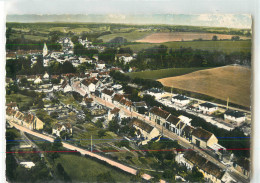 31325 - LONGNY AU PERCHE - CPSM - EN AVION AU DESSUS DE / LA RUE DE CHARTRES - Longny Au Perche