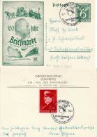 GERMANY THIRD REICH 1943 PRIVATE POSTCARD - Privat-Ganzsachen