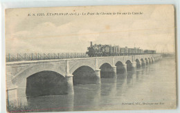 31302 - ETAPLES - LE PONT DU CHEMIN DE FER SUR LA CANCHE - Etaples