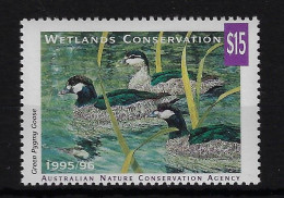 AUSTRALIA 1995/6 $15 DUCK STAMP MNH - Ongebruikt