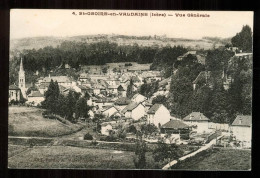 SAINT GEOIRE EN VALDAINE  Vue Générale En 1930  édition A.PERRIN Clichet Michel  PM V - Saint-Geoire-en-Valdaine