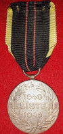 BELGIQUE WW2 1940 - 1945 Médaille De La Résistance 40 - 45 - Belgium
