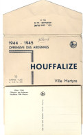HOUFFALIZE : Carnet Complet De 10 Cartes Vues "Offensive Des Ardennes" 1944-1945 En Parfait état. Partiellement Scanner. - Houffalize