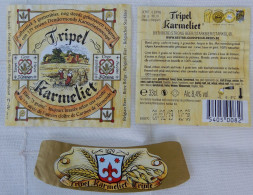 Bier Etiket (k4), étiquette De Bière, Beer Label, Tripel Karmeliet Brouwerij Bosteels - Bier