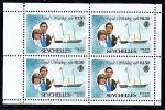 Sc0512a Seychelles 1981, SG 512a, Royal Wedding Booklet Pane, Unmounted Mint - Seychelles (1976-...)