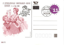 CDV A 144 Czech Republic Essen Stamp Exhibition 2007 - Cartoline Postali