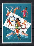 St. Vincent 1996 Olympic Games Atlanta, Athletics, Boxing, Swimming Etc. Sheetlet MNH - Estate 1996: Atlanta