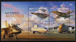 AUSTRALIA SGMS3556, R.A.A.F. MINI SHEET FINE USED C.T.O. - Used Stamps