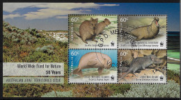 AUSTRALIA SGMS3640, 2011 WWF MINIATURE SHEET FINE USED C.T.O. - Oblitérés