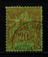 CONGO 1892 .  N° 18 . Oblitéré . - Used Stamps