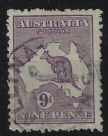 AUSTRALIA SG39, 9D VIOLET SOUND USED - Used Stamps