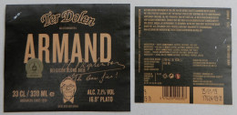 Bier Etiket (m5c), étiquette De Bière, Beer Label, Ter Dolen Armand Brouwerij Kasteelbrouwerij - Bier