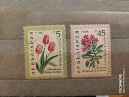 1960	Bulgaria	Flowers (F89) - Unused Stamps