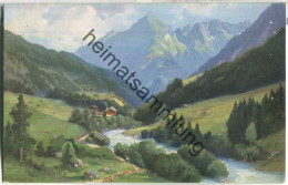 Rosshag Mit Tristner - Zillertal - Künstlerkarte M. Baumgartner - Verlag Andreas Binder Zell - Zillertal