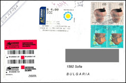 Argentina 2010, Cover To Bulgaria - Brieven En Documenten