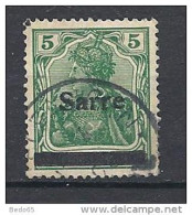 SARRE  N° 4 TYPE 2  OBL TTB RR - Used Stamps