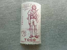 Défense De L'Empire - Infanterie Coloniale - 1f.50+3f. - Yt 209 - Lilas - Neuf Sans Trace De Charnière - Année 1941 - - Unused Stamps