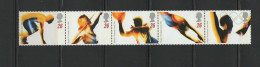 UK Great Britain, England 1996 Olympic Games Atlanta, Basketball, Javelin Etc. Strip Of 5 MNH - Ete 1996: Atlanta