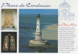 LE PHARE DU CORDOUAN ET SON HISTOIRE, MULTIVUE COULEUR REF 15244 - Lighthouses