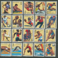 USA 1996 Olympic Games Atlanta, Football Soccer, Cycling, Swimming, Rowing Etc. Set Of 20 MNH - Zomer 1996: Atlanta