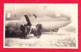 Aviation-412A64 Carte Photo, Un Avion C 46  Commando, Accidenté, BE - 1939-1945: 2ème Guerre