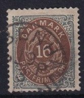 DENMARK 1875 - Canceled - Mi 27 I Y Aab - Gebruikt