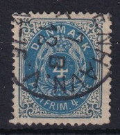 DENMARK 1875 - Canceled - Mi 23 I Y Ab - Used Stamps