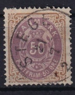 DENMARK 1875 - Canceled - Mi 30 I Y Ac - Gebruikt