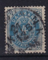 DENMARK 1875 - Canceled - Mi 23 II Y Ab - Gebruikt