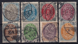 DENMARK 1875 - Canceled - Mi 22 I YB - 31 I YB - Used Stamps