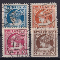 ÖSTERREICH 1916 - Canceled - ANK 49-52 - FELDPOST - Gebruikt