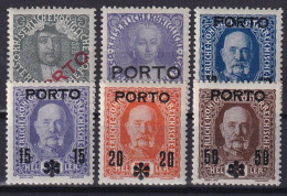 ÖSTERREICH 1916  - MNH/MLH - ANK 58-63 - Porto - Portomarken