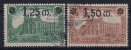 DEUTSCHES REICH 1920 - Canceled - Mi 116, 117 - Gebraucht