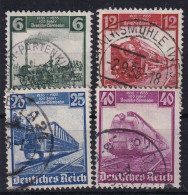 DEUTSCHES REICH 1935 - Canceled - Mi 580-583 - Gebraucht